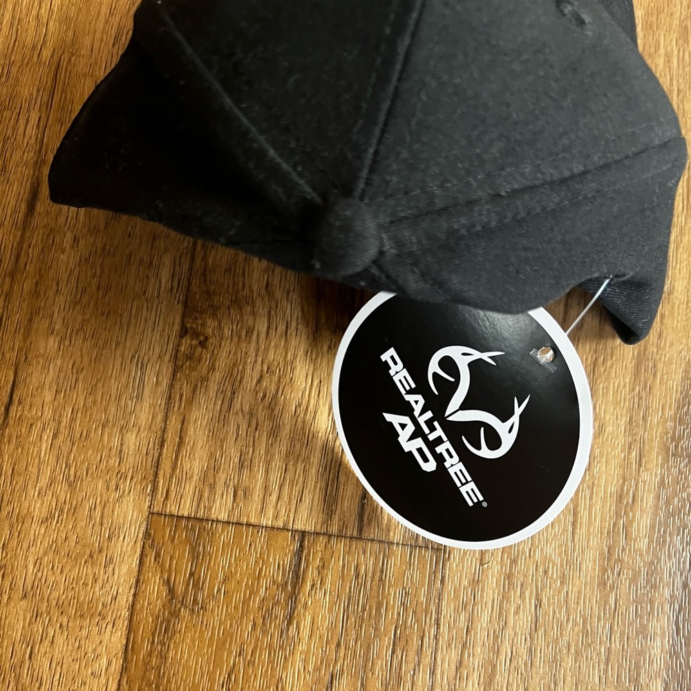 Realtree Shell Gas Rotella hat strap back black and camp new with tags. - Picture 2 of 6